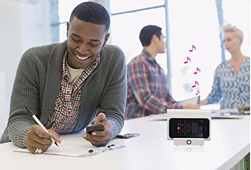 Portable Wireless Speaker Induction Speaker Magic Near Field Touch Amplifier with Stand for iPhone, HTC, Samsung... N7