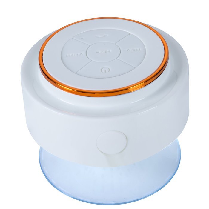 KONG KIM IPX7 100% Waterproof & Dust-proof Floating Bluetooth Shower Speaker - Compatible with all Bluetooth devices...