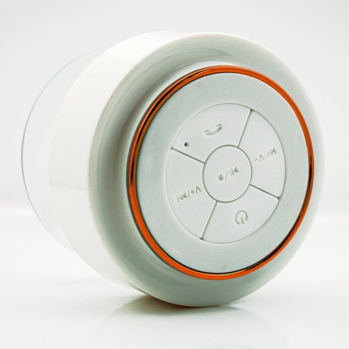 KONG KIM IPX7 100% Waterproof & Dust-proof Floating Bluetooth Shower Speaker - Compatible with all Bluetooth devices... N2