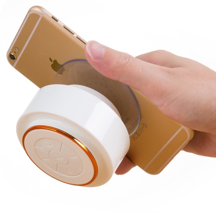 KONG KIM IPX7 100% Waterproof & Dust-proof Floating Bluetooth Shower Speaker - Compatible with all Bluetooth devices... N3