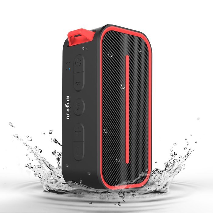 BEASON IPX5 Waterproof Portable Bluetooth Speaker with 10 Hours Playtime, Superior Sound Shower Beach Hiking Camping... N9