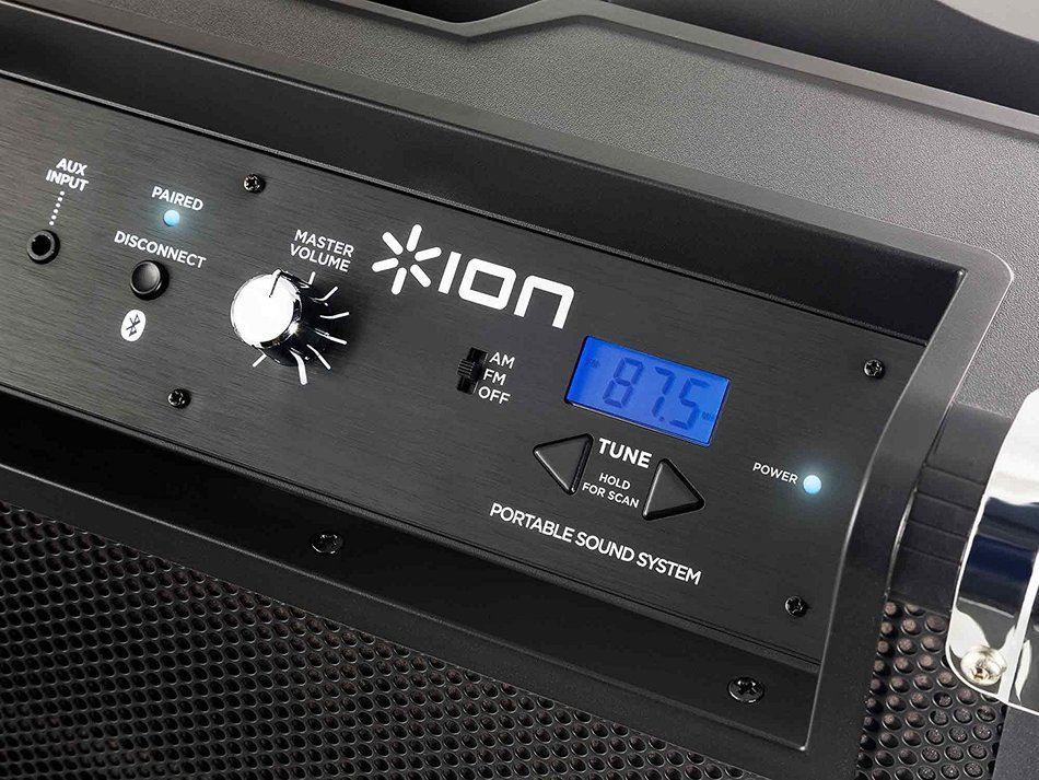 Ion audio block rocker ipa56b bluetooth portable speaker with
