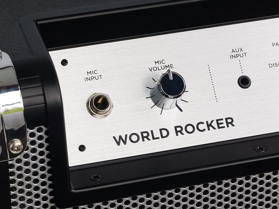 ION Audio Block Rocker (iPA56B) | Bluetooth Portable Speaker with Auxiliary USB Charger [2013 Model] N18