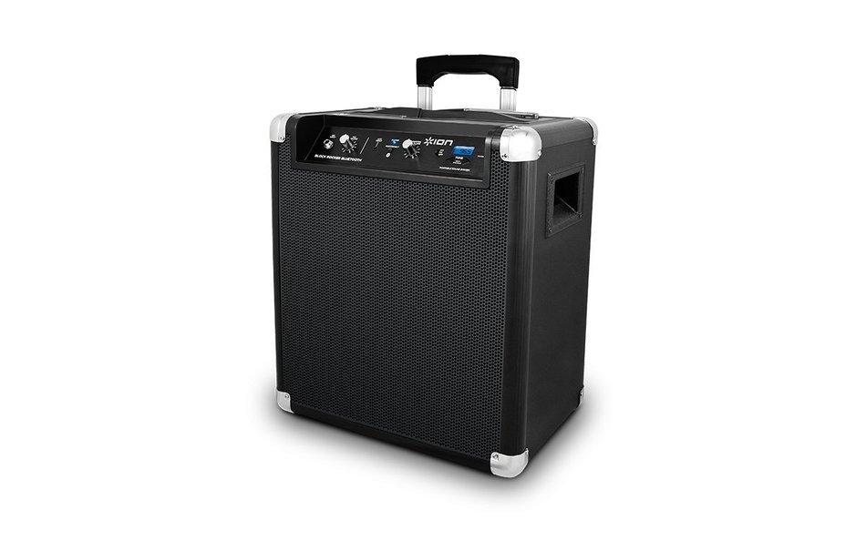 ION Audio Block Rocker (iPA56B) | Bluetooth Portable Speaker with Auxiliary USB Charger [2013 Model] N23
