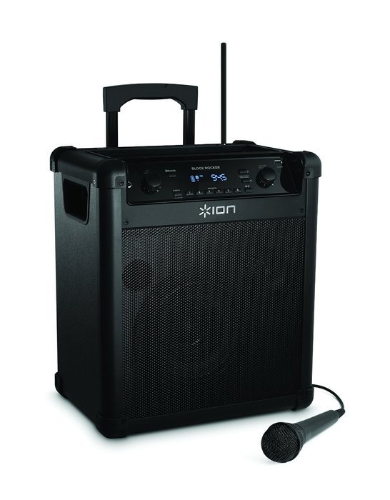 ION Audio Block Rocker (iPA56B) | Bluetooth Portable Speaker with Auxiliary USB Charger [2013 Model] N27