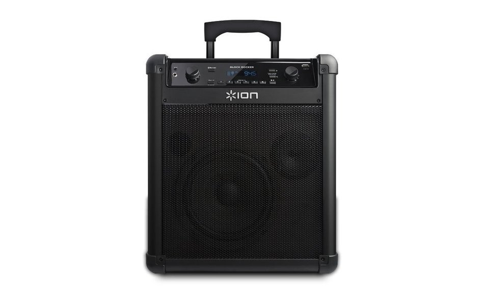 ION Audio Block Rocker (iPA56B) | Bluetooth Portable Speaker with Auxiliary USB Charger [2013 Model] N28