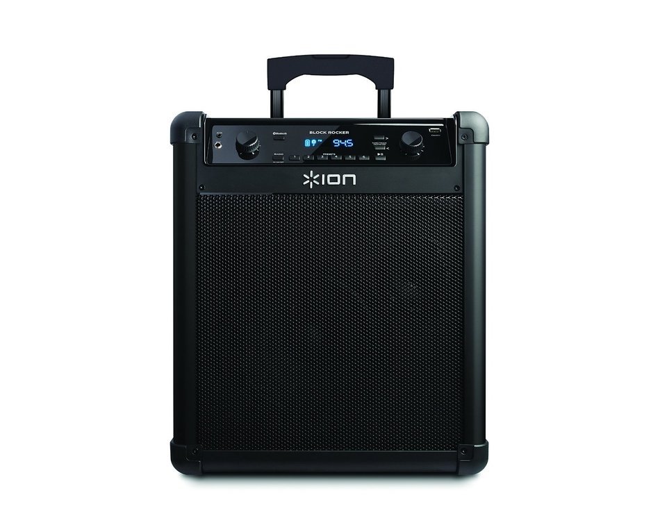 ION Audio Block Rocker (iPA56B) | Bluetooth Portable Speaker with Auxiliary USB Charger [2013 Model] N32