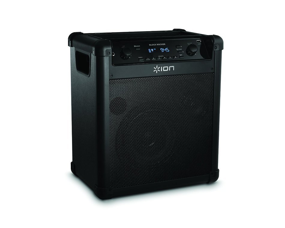 ION Audio Block Rocker (iPA56B) | Bluetooth Portable Speaker with Auxiliary USB Charger [2013 Model] N33