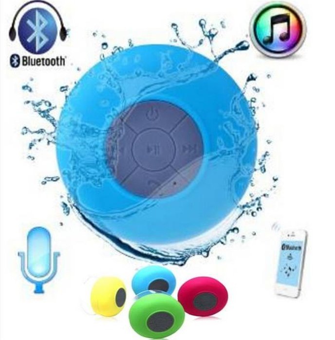 WHC-TECH Wirless BLuetooth,Fusicase Fashion Style New Outdoor Wireless Mini Waterproof Bluetooth Suction Shower...