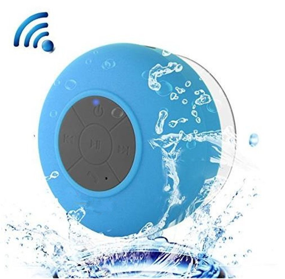 WHC-TECH Wirless BLuetooth,Fusicase Fashion Style New Outdoor Wireless Mini Waterproof Bluetooth Suction Shower... N2