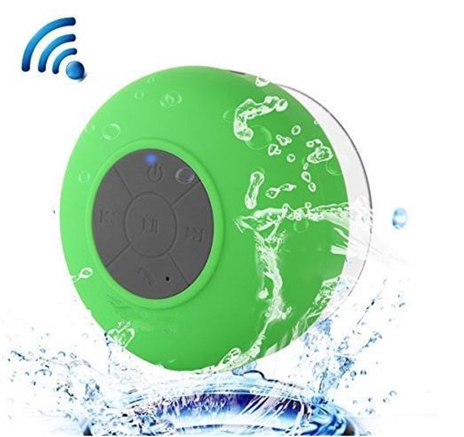 WHC-TECH Wirless BLuetooth,Fusicase Fashion Style New Outdoor Wireless Mini Waterproof Bluetooth Suction Shower... N11
