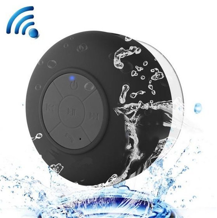 WHC-TECH Wirless BLuetooth,Fusicase Fashion Style New Outdoor Wireless Mini Waterproof Bluetooth Suction Shower... N12