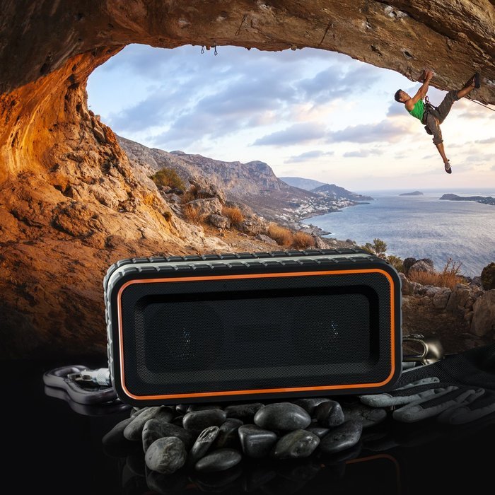 Turcom Bluetooth AcoustoShock 30 watt Rugged Water-Resistant Speaker N2