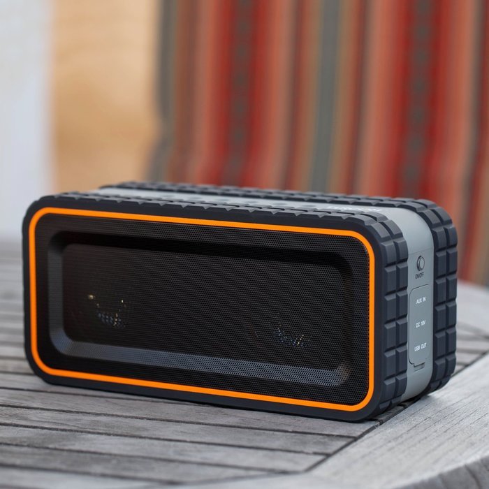 Turcom Bluetooth AcoustoShock 30 watt Rugged Water-Resistant Speaker N6