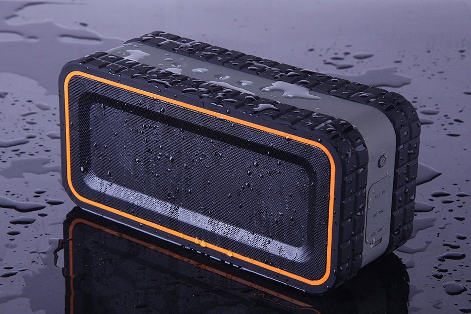 Turcom Bluetooth AcoustoShock 30 watt Rugged Water-Resistant Speaker N9
