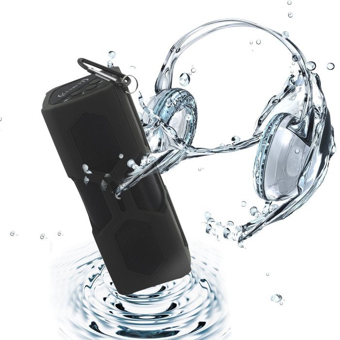 Waterproof Sport Speaker, Wireless Speaker, Portable Speaker , I-Venstar Bluetooth 4.0 Speaker with 12 Hour Playtime... N3