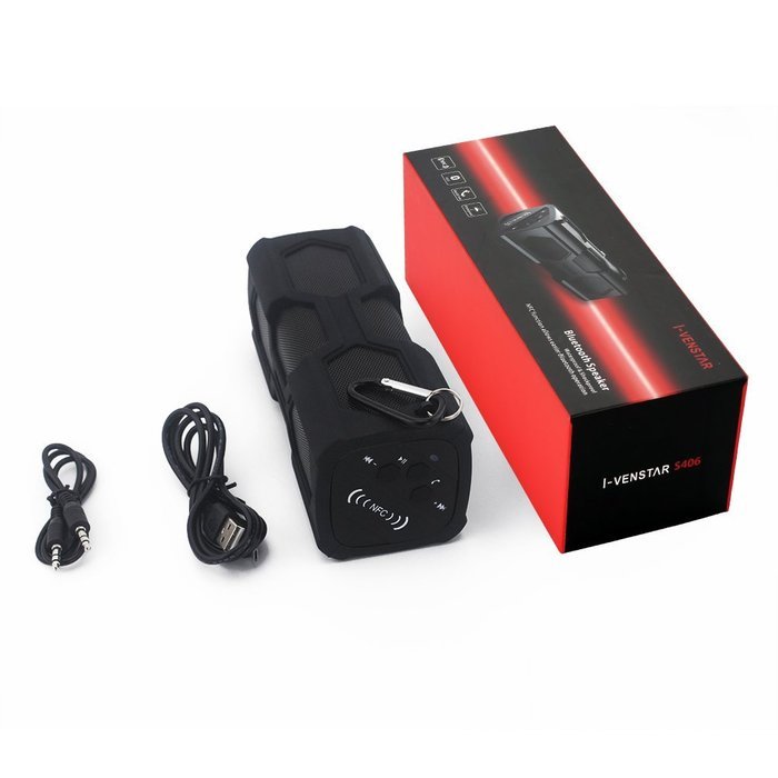 Waterproof Sport Speaker, Wireless Speaker, Portable Speaker , I-Venstar Bluetooth 4.0 Speaker with 12 Hour Playtime... N4