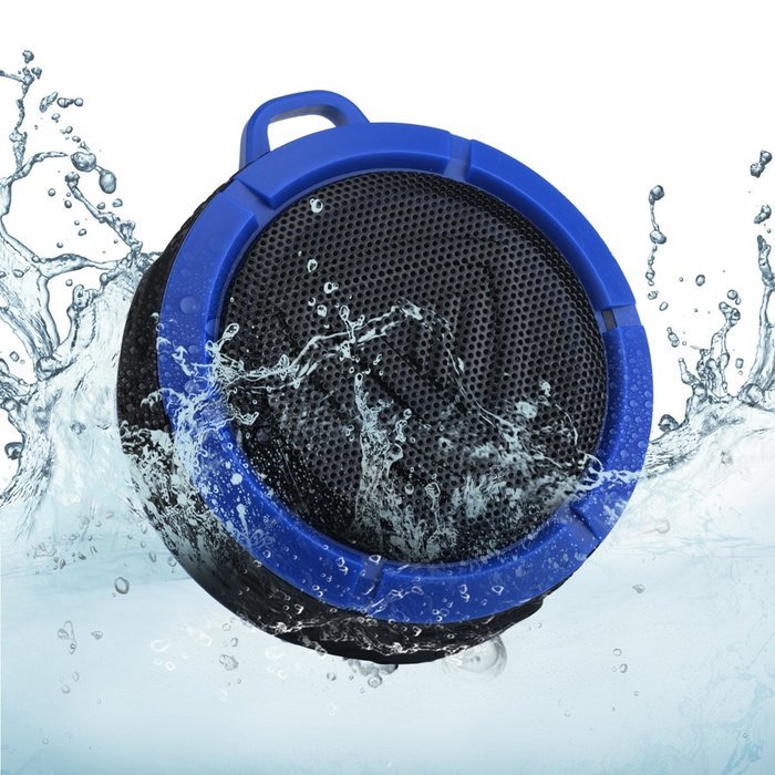 FoYoung Bluetooth Shower Speaker Waterproof V3.0 Portable with Mic ...