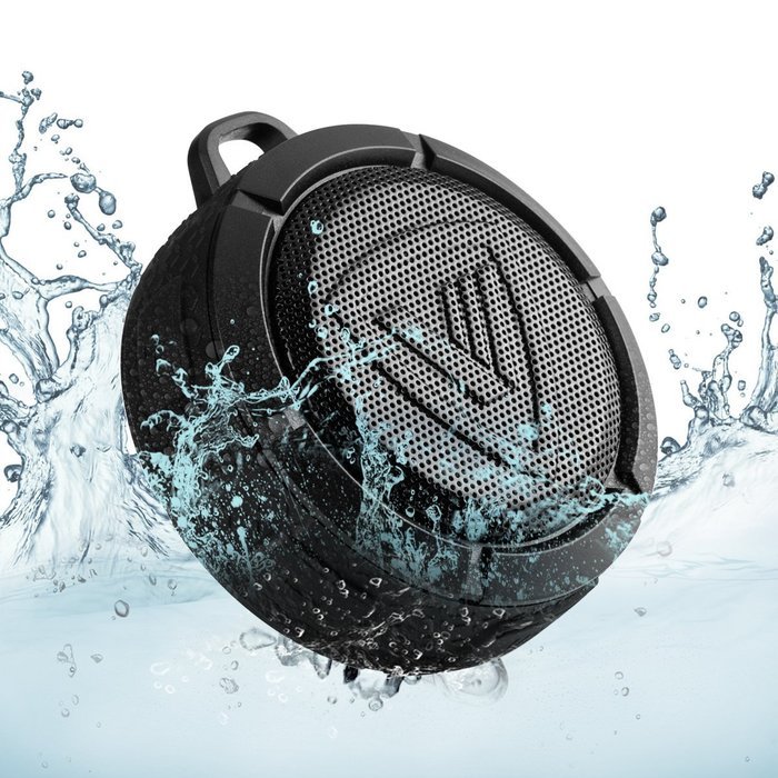FoYoung Bluetooth Shower Speaker Waterproof V3.0 Portable with Mic Hands-Free Crashrpoof Dustproof Wireless Speaker... N19