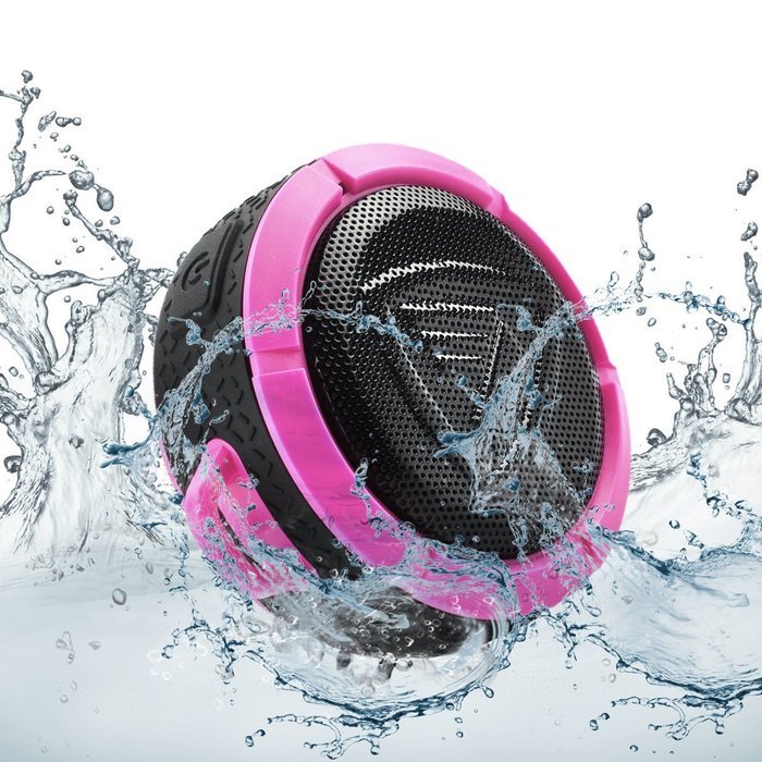 FoYoung Bluetooth Shower Speaker Waterproof V3.0 Portable with Mic Hands-Free Crashrpoof Dustproof Wireless Speaker... N27