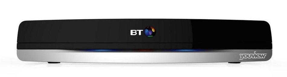 BT Youview+ Set Top Box (500Gb) Recorder with Twin HD Freeview and 7 Day Catch Up TV - no subscription