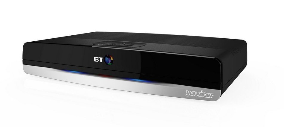 BT Youview+ Set Top Box (500Gb) Recorder with Twin HD Freeview and 7 Day Catch Up TV - no subscription N3