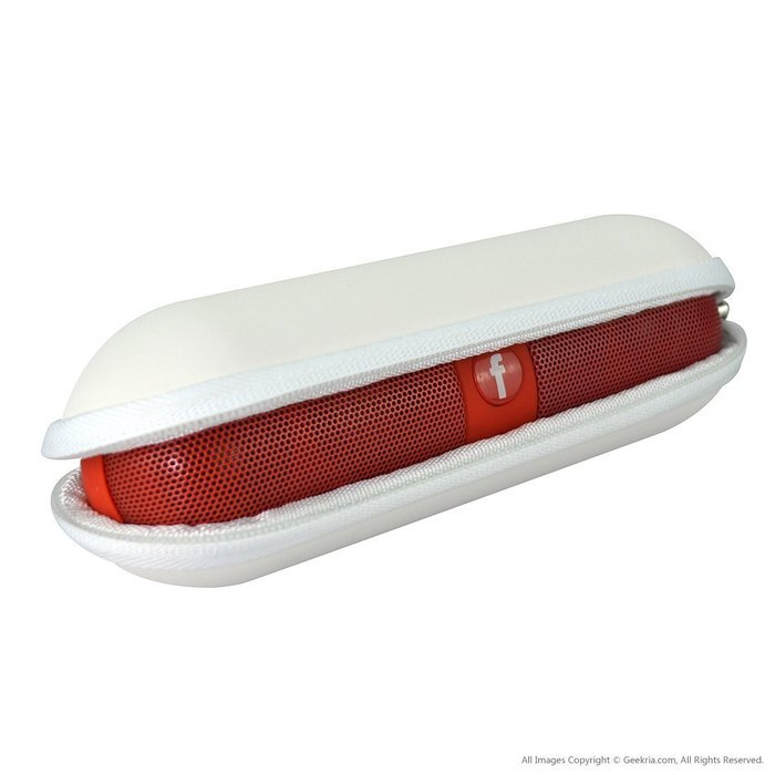 Beats by Dr. Dre Pill 1.0 / 2.0 Bluetooth Wireless Portable Speaker Replacement Hard Carrying Case / Travel Bag... N36