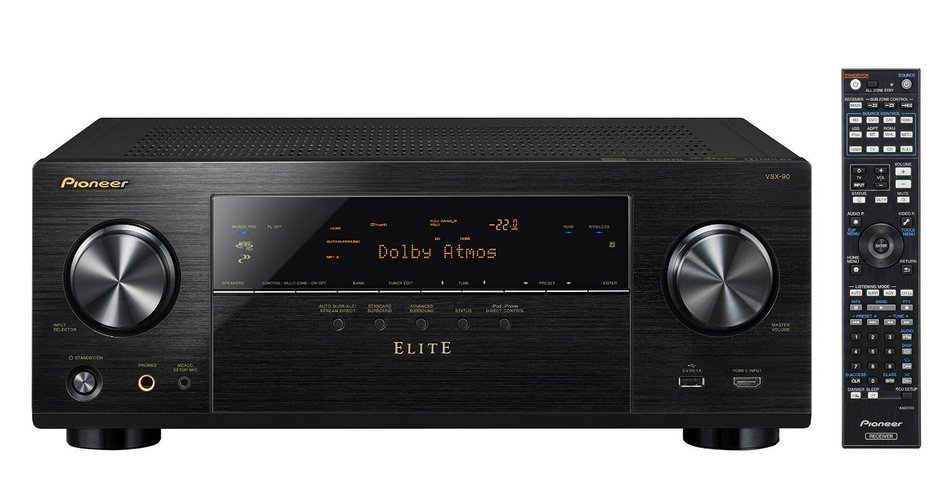Pioneer VSX-90 7.2 Channel A/V Receiver (Black) + Klipsch HDT-600 Home Theater System + Monster - Platinum XP... N2