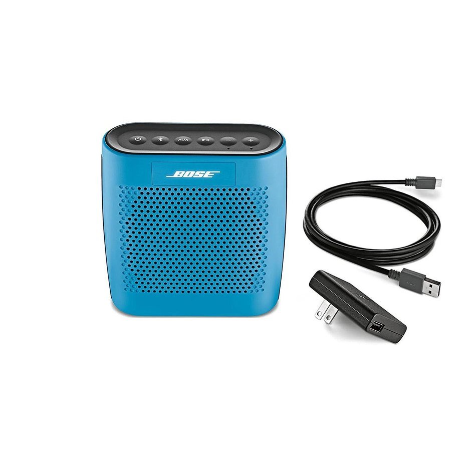 Bose&reg; SoundLink&reg; Color Blue Bundle | Bluetooth Mobile Speaker with Travel Case N2
