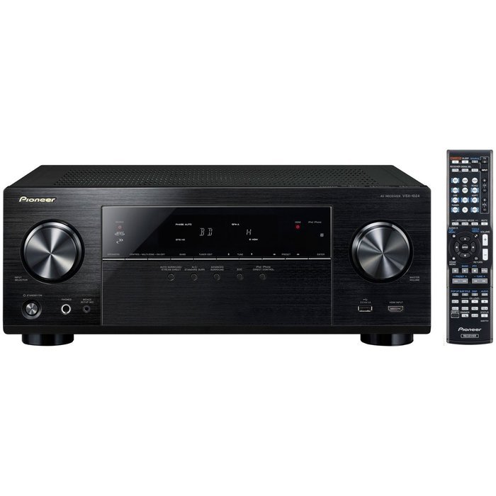 Pioneer VSX-1024 7.2-Channel Network A/V Receiver (Black) + Definitive Technology ProCinema 600 5.1 Speaker System... N2