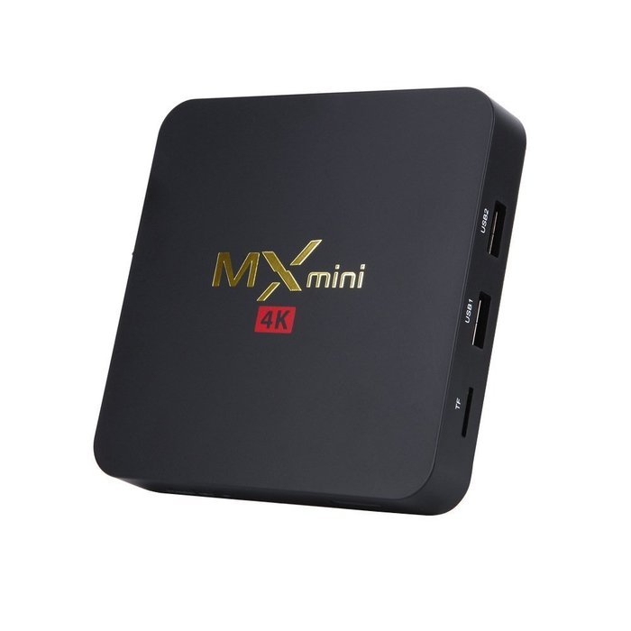 Apltch New Mini MX 4K Amlogic S905 Quad Core Android 5.1 Quad Core TV Box,1GB+8GB,Kodi 16.0 Add-ons Fully Loaded... N8