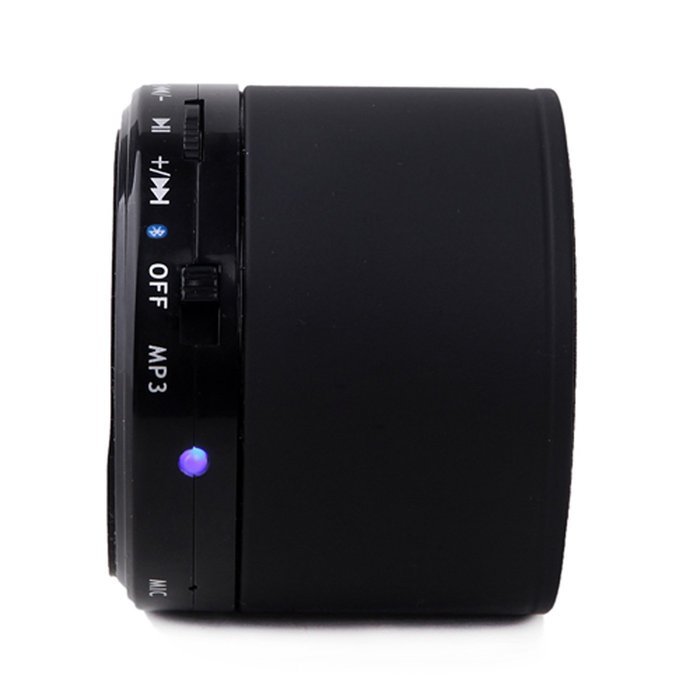 HDE Bluetooth Mini Speaker Portable Wireless Music Player Speakerphone (Black) N2