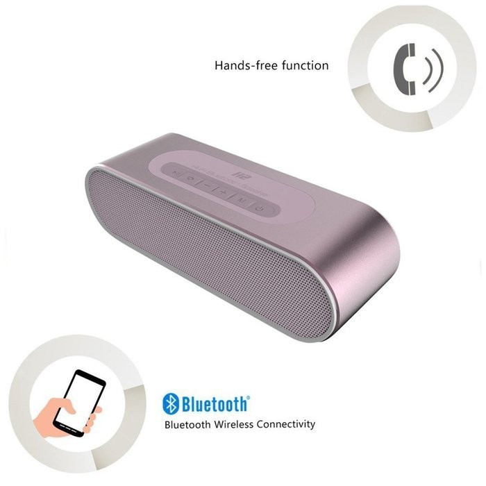Uchoir Portable Bluetooth Speakers Dual 5W Drivers Superior Sound Quality Wireless Outdoor Speakers with Removeable... N10