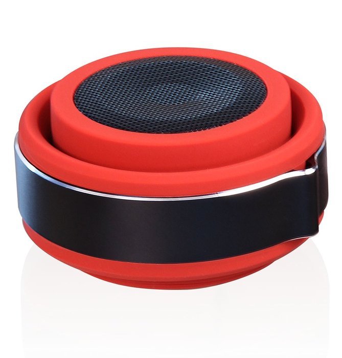 Bluetooth Speaker, Wireless Outdoor Portable Loud Speaker [Telescopic Structure Design] Flex Silicone Shell Support... N4