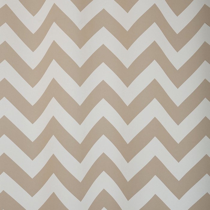 Best Home Fashion Room Darkening Chevron Print Curtains - Antique Bronze Grommet Top - Grey- 52"W X 63"L - (1... N74