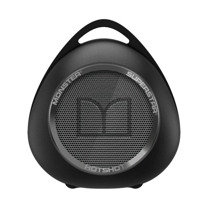 SuperStar HotShot Portable Bluetooth Speaker - Black with Black Platinum N2