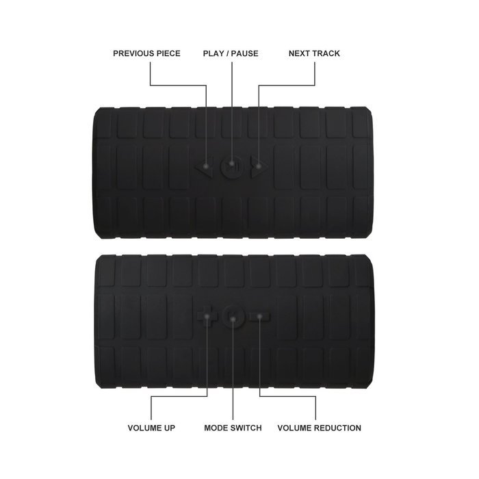 Bluetooth Speaker, Fivanus Portable Outdoor Waterproof Wireless Bluetooth Bicycle Speaker Rechargeable, Long Standby... N4