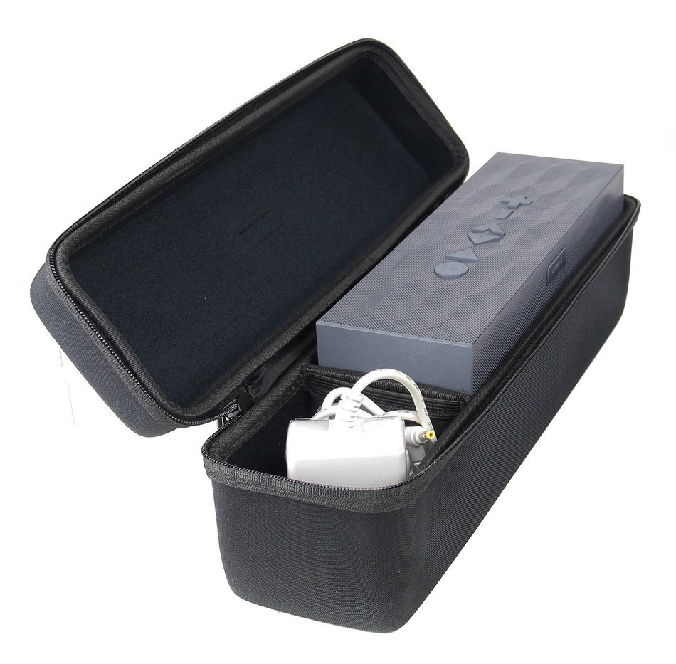 Caseling Hard Case for Jawbone BIG JAMBOX Wireless Bluetooth Portable Speaker. - Fits the Plug & Cables. N5
