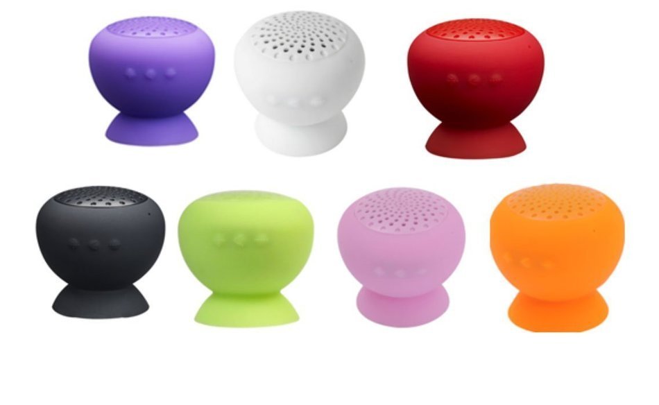 New miniBoom Portable Waterproof Bluetooth Speaker with Built-in Microphone (Blue) N5