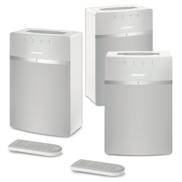 Bose SoundTouch 10 Wireless Music System Bundle 3-Pack - White