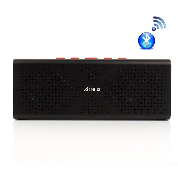 BS1 Ultra-Portable Bluetooth Speaker, Bluetooth 4.0 and Aux Line Connection, Built-in Mic and Auto Shut-off function...
