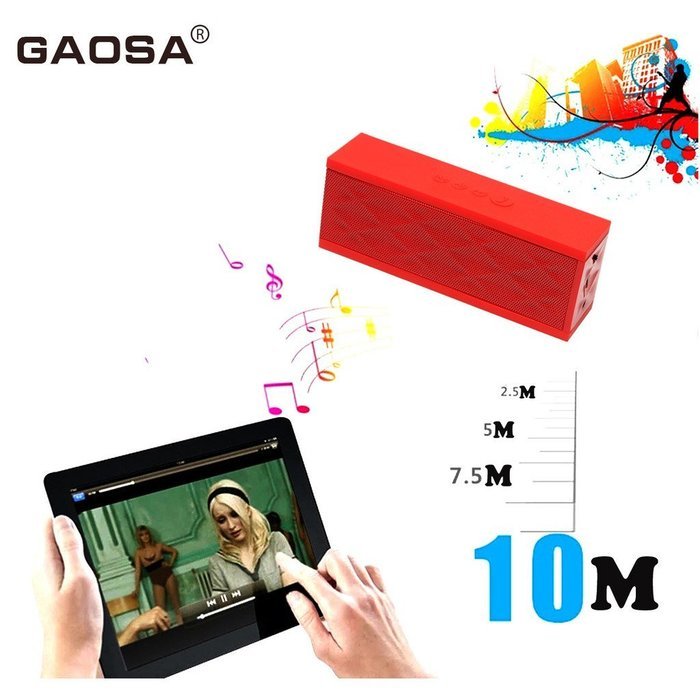 Bluetooth Speaker,Gaosa Surround Sound Cube Portable Wireless Bluetooth Speaker N8