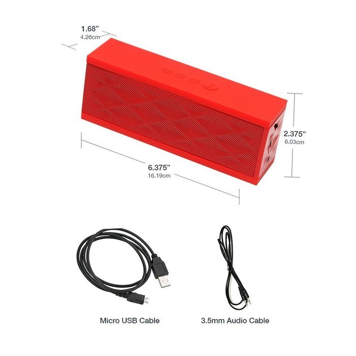 Bluetooth Speaker,Gaosa Surround Sound Cube Portable Wireless Bluetooth Speaker N10