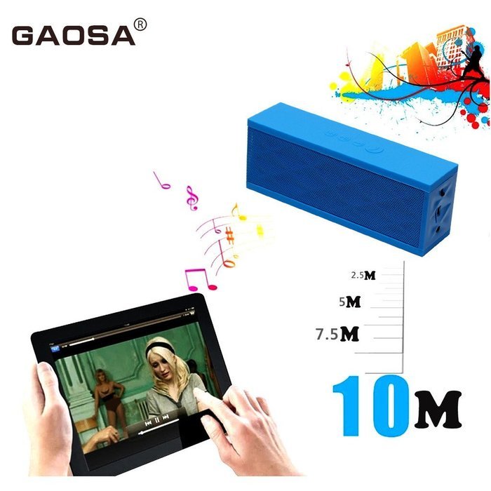 Bluetooth Speaker,Gaosa Surround Sound Cube Portable Wireless Bluetooth Speaker N13