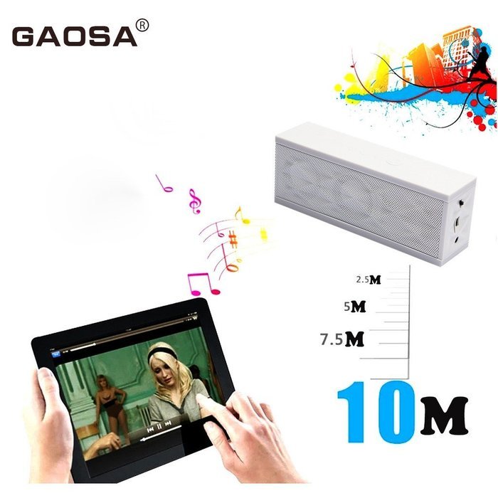 Bluetooth Speaker,Gaosa Surround Sound Cube Portable Wireless Bluetooth Speaker N17