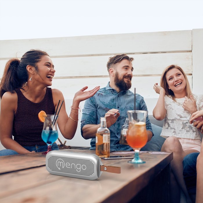 Mengo AquaPOD &ndash; Aluminum Waterproof / Outdoor Wireless Bluetooth Speaker [10-Watt Deep Bass Portable Speaker]... N13