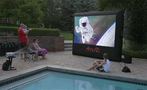 9' x 5' Home Backyard Theater System