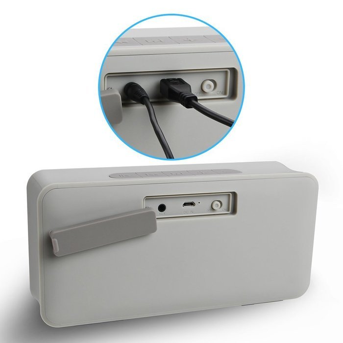 Fabric Bluetooth Speaker, Joly Joy Bluetooth 4.1 Wireless Speaker for Enhanced Music Streaming & HandsFree Calling... N4