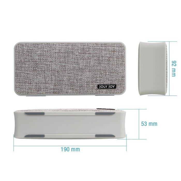 Fabric Bluetooth Speaker, Joly Joy Bluetooth 4.1 Wireless Speaker for Enhanced Music Streaming & HandsFree Calling... N5