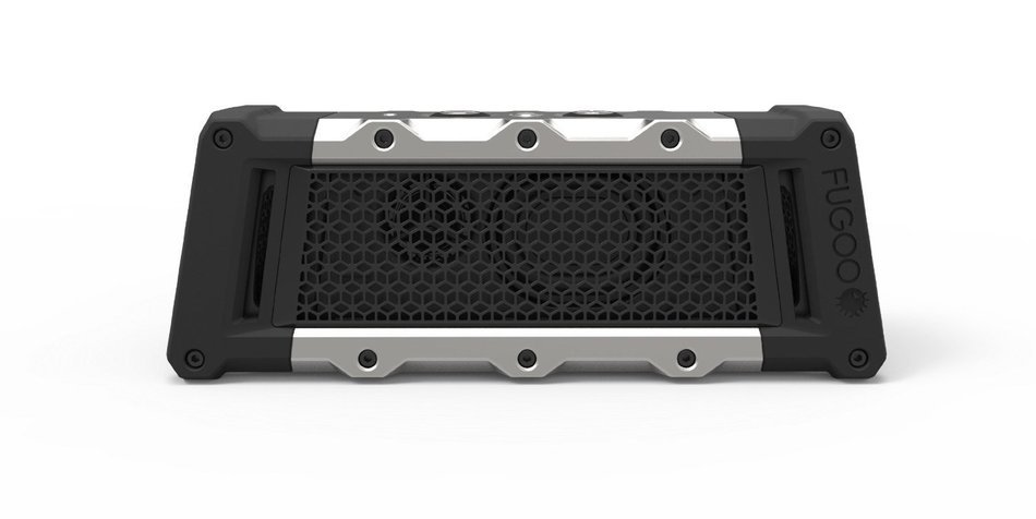 FUGOO Style XL- Portable Rugged Waterproof Bluetooth Speaker with Built in Speakerphone - Sand/Black - (Certified... N11
